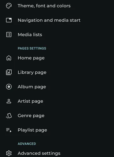 Settings - Interface screenshot 1