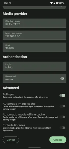 Plex does not show moods, styles, or other album data screenshot 1