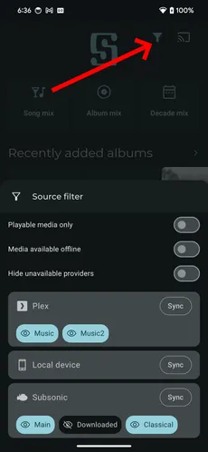 Sync media provider data screenshot 1