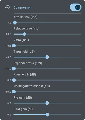 Add custom equalizer band dialog
