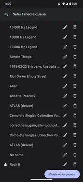 Multiple media queues screenshot 3