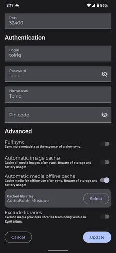 Offline media cache, downloads, and playback cache screenshot 7