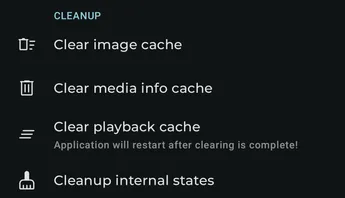Settings - Advanced screenshot 3