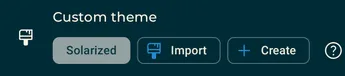 Settings - Interface - Theme, font and colors screenshot 3