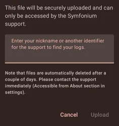 Secure file sharing with support screenshot 4
