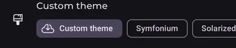 Settings - Interface - Theme, font and colors screenshot 4