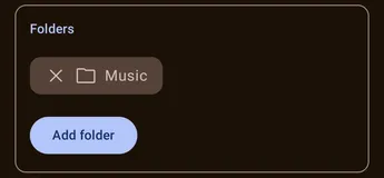 PCloud provider add or scan confirmation screen