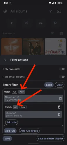 Smart filters screenshot 4