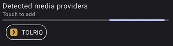 Plex provider support logging card