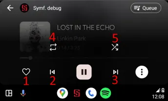 Configure notification, media session, Android Auto buttons screenshot 5