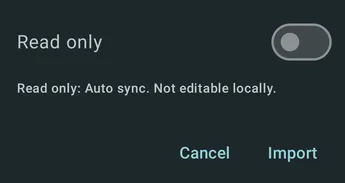 Import / Sync media provider playlists screenshot 6