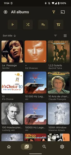 Symfonium media list style example